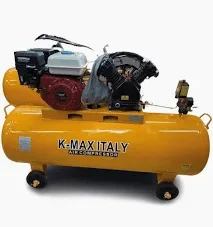 Petrol air compressor kmax 100 litres