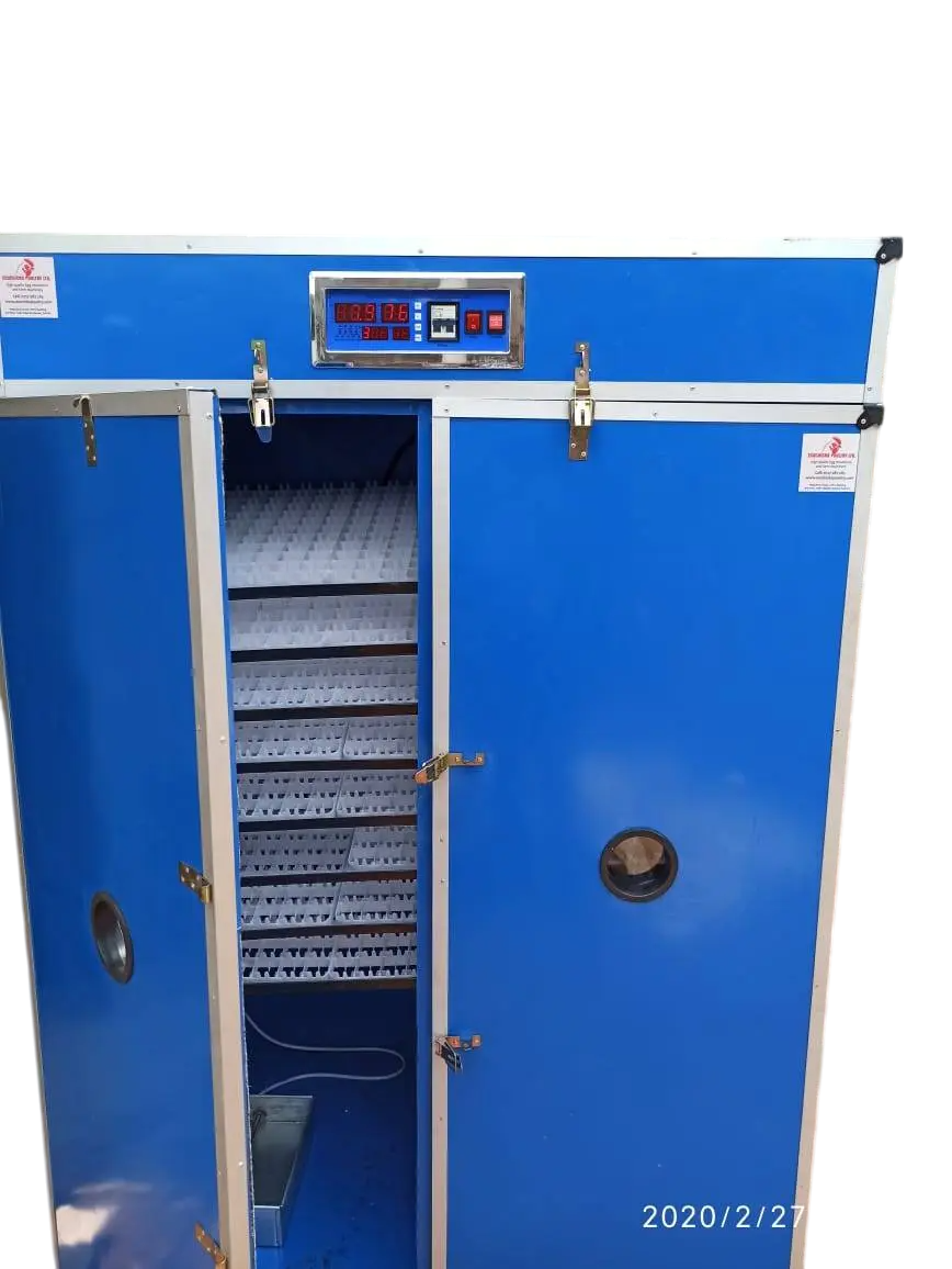2112-Photoroom.png Automatic Ac/Dc incubator 2112 eggs - Image 1