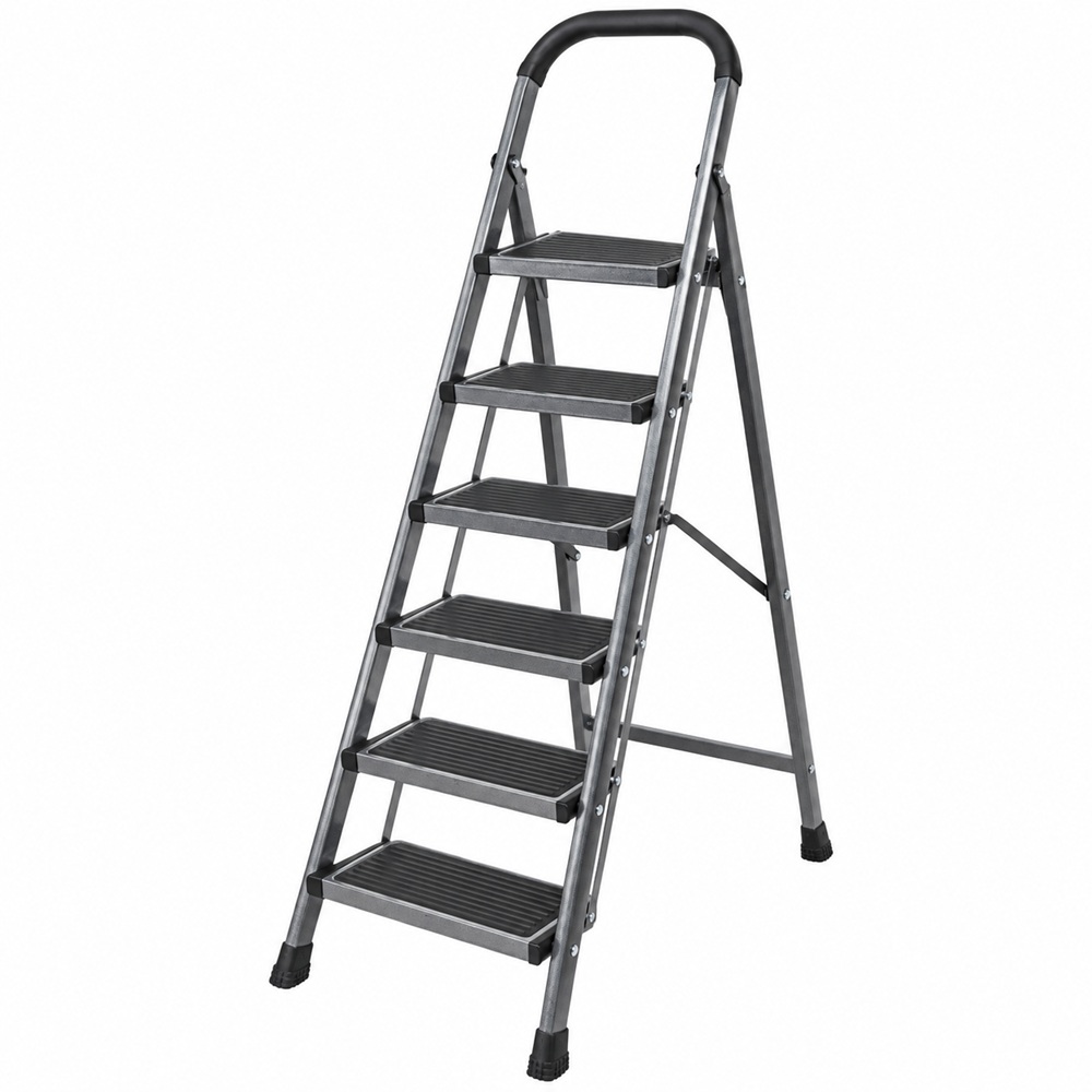 6-Step Folding Ladder Heavy Duty | Ziada Mall 6-Step Folding Ladder Heavy Duty | Ziada Mall