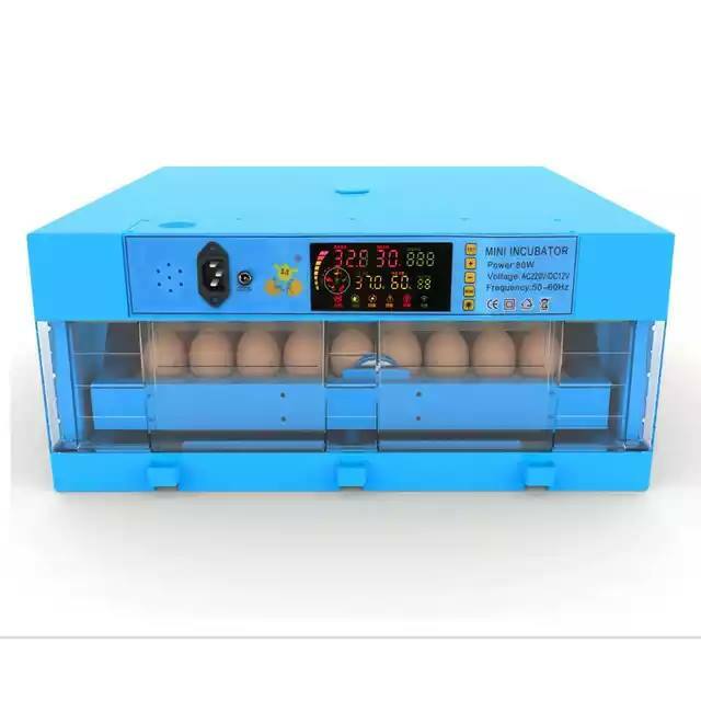 64.-incubator.jpg Automatic Ac/Dc Incubator 64 eggs - Image 1