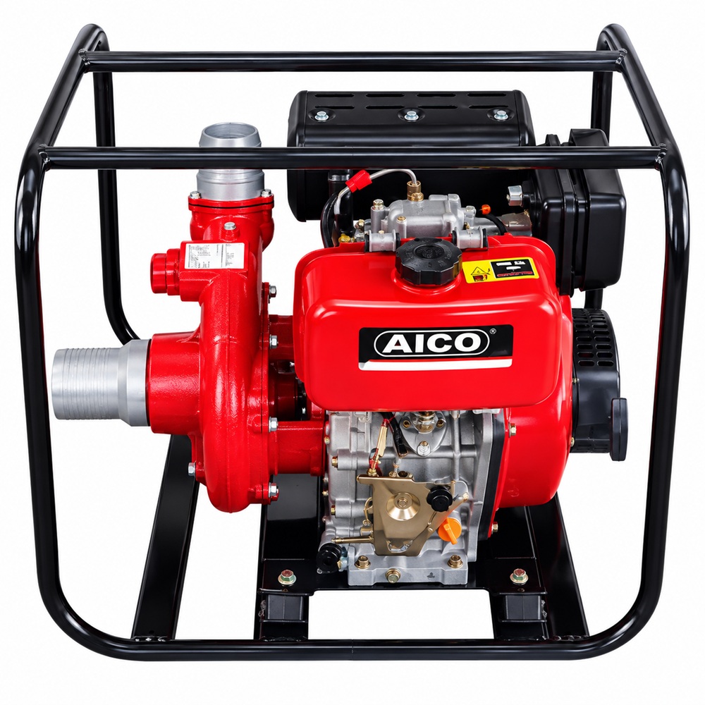 AICO 16HP Diesel High Pressure Water Pump – 3 Inch AICO 16HP Diesel High Pressure Water Pump – 3 Inch