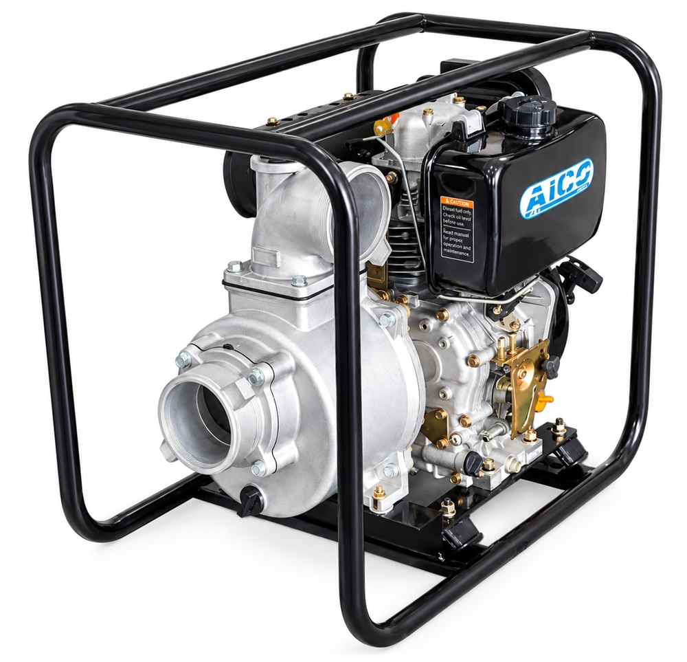 AICO 10HP 4-Inch Diesel Water Pump | Heavy Duty AICO 10HP 4-Inch Diesel Water Pump | Heavy Duty