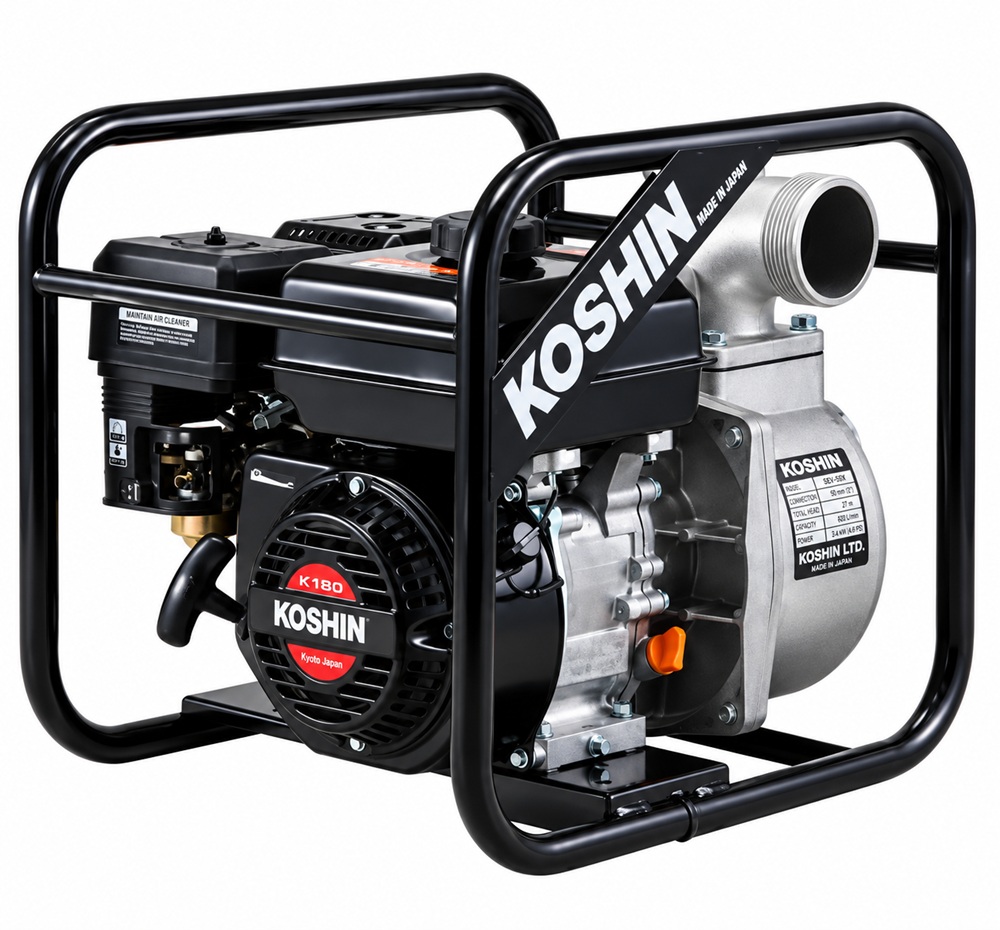 Koshin Japan 2 Inch Water Pump | Powerful Petrol Pump Kenya